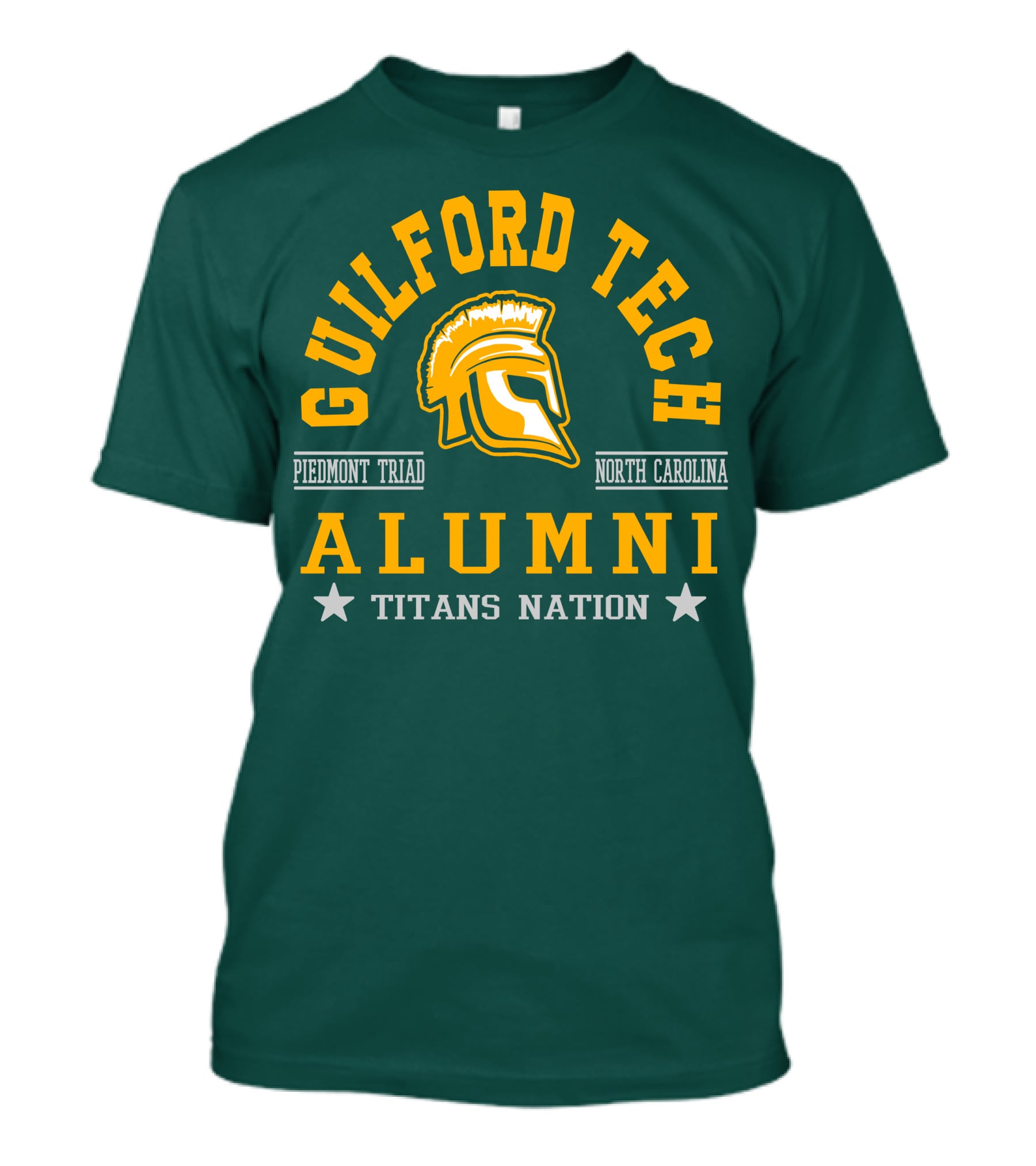 Guilford Tech Alumni Titans Nation Piedmont Triad North Carolina T-Shirt