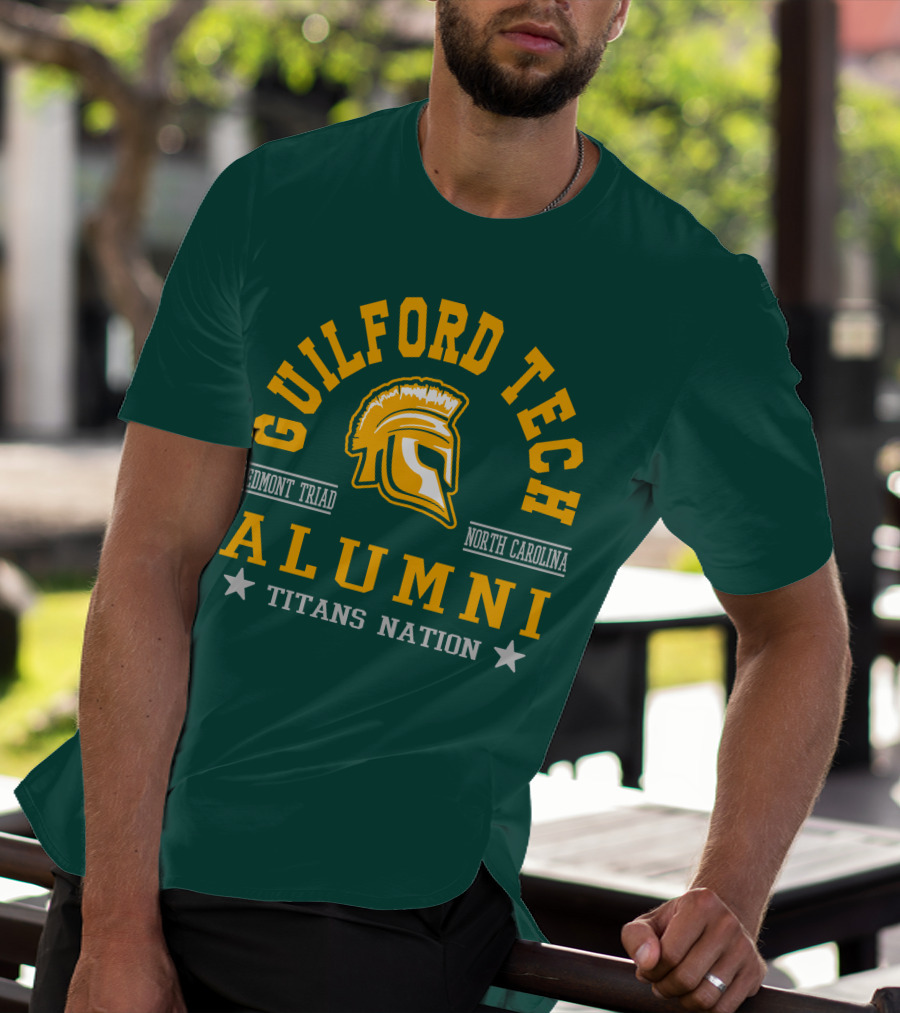 Guilford Tech Alumni Titans Nation Piedmont Triad North Carolina T-Shirt