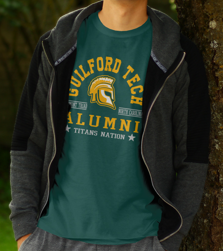 Guilford Tech Alumni Titans Nation Piedmont Triad North Carolina T-Shirt