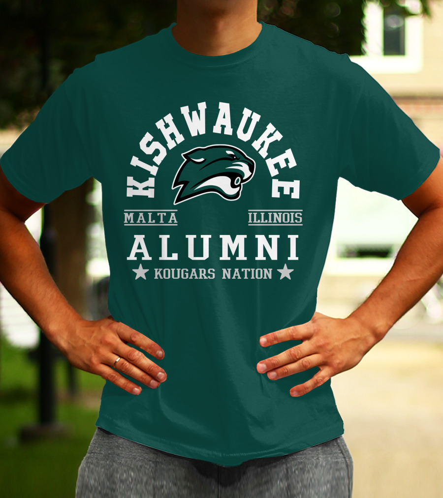 Kishwaukee College Alumni Malta Illinois Kougars Nation T-Shirt