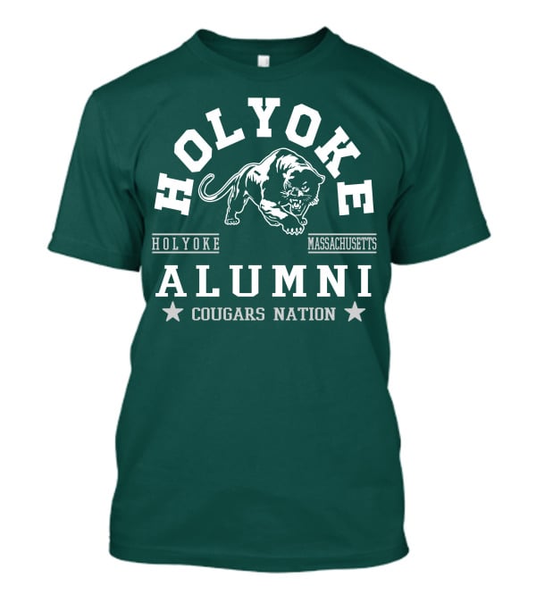 Holyoke Alumni Cougars Nation Massachusetts T-Shirt