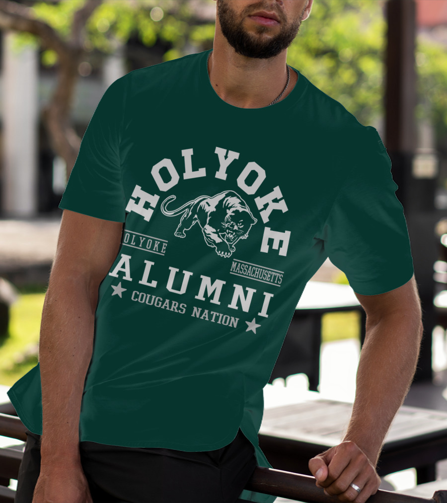 Holyoke Alumni Cougars Nation Massachusetts T-Shirt