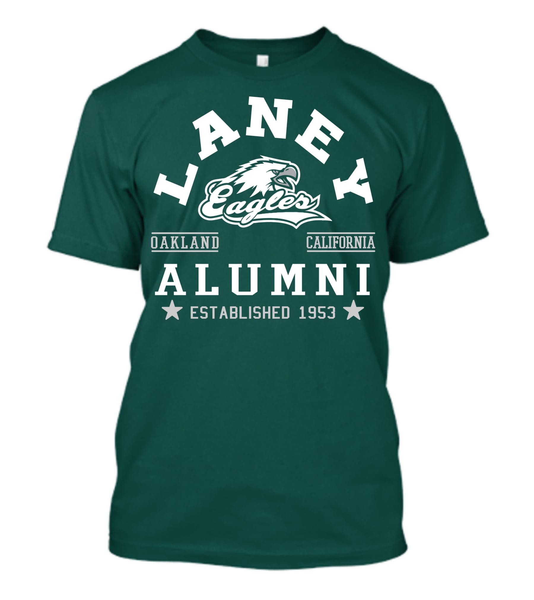 Laney Eagles Alumni Oakland California Established 1953 T-Shirt