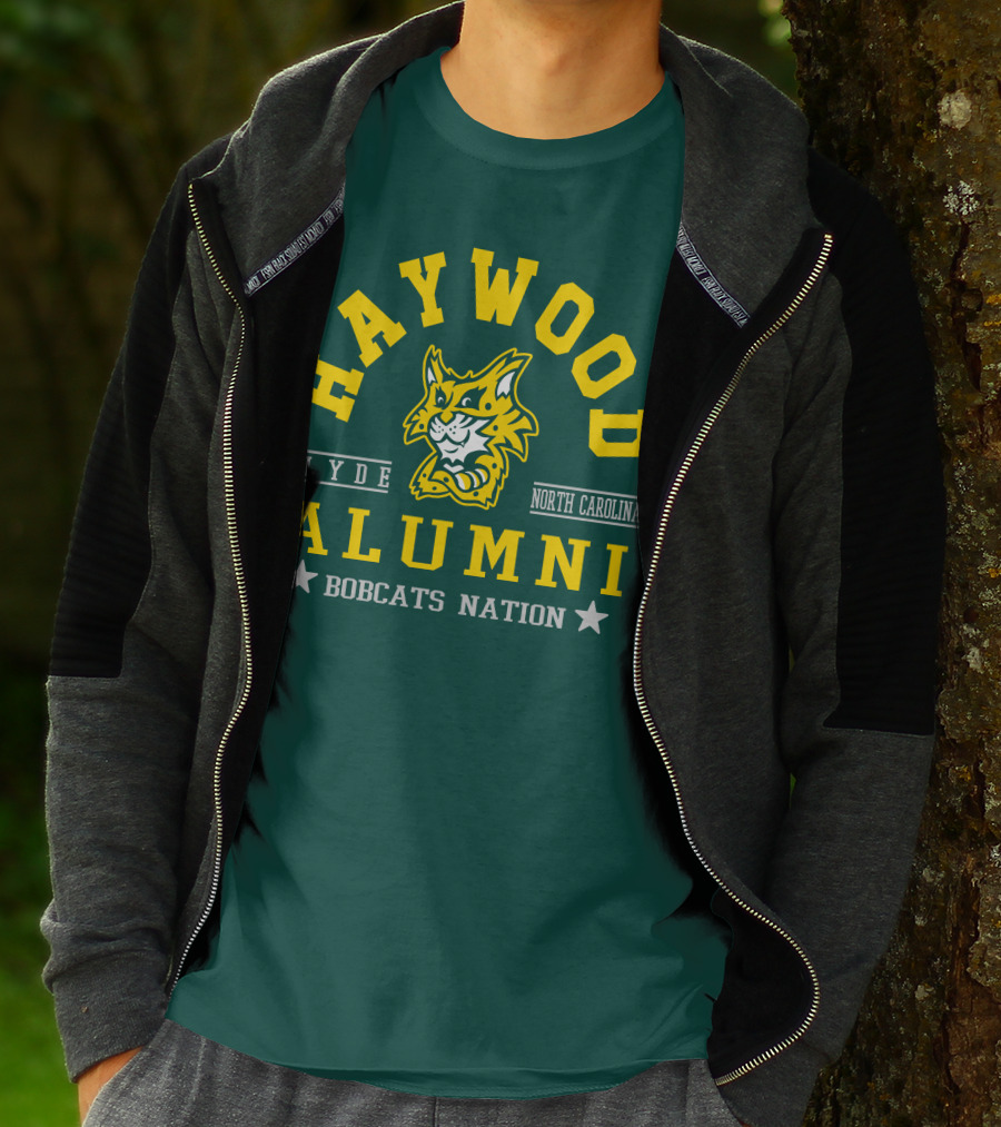 HAYWOOD ALUMNI CLYDE NORTH CAROLINA BOBCATS NATION T-Shirt