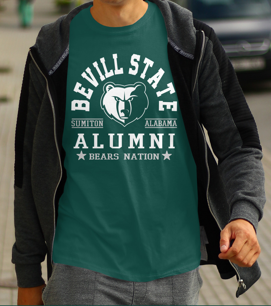 Bevill State College Alumni Bears Nation Sumiton Alabama T-Shirt