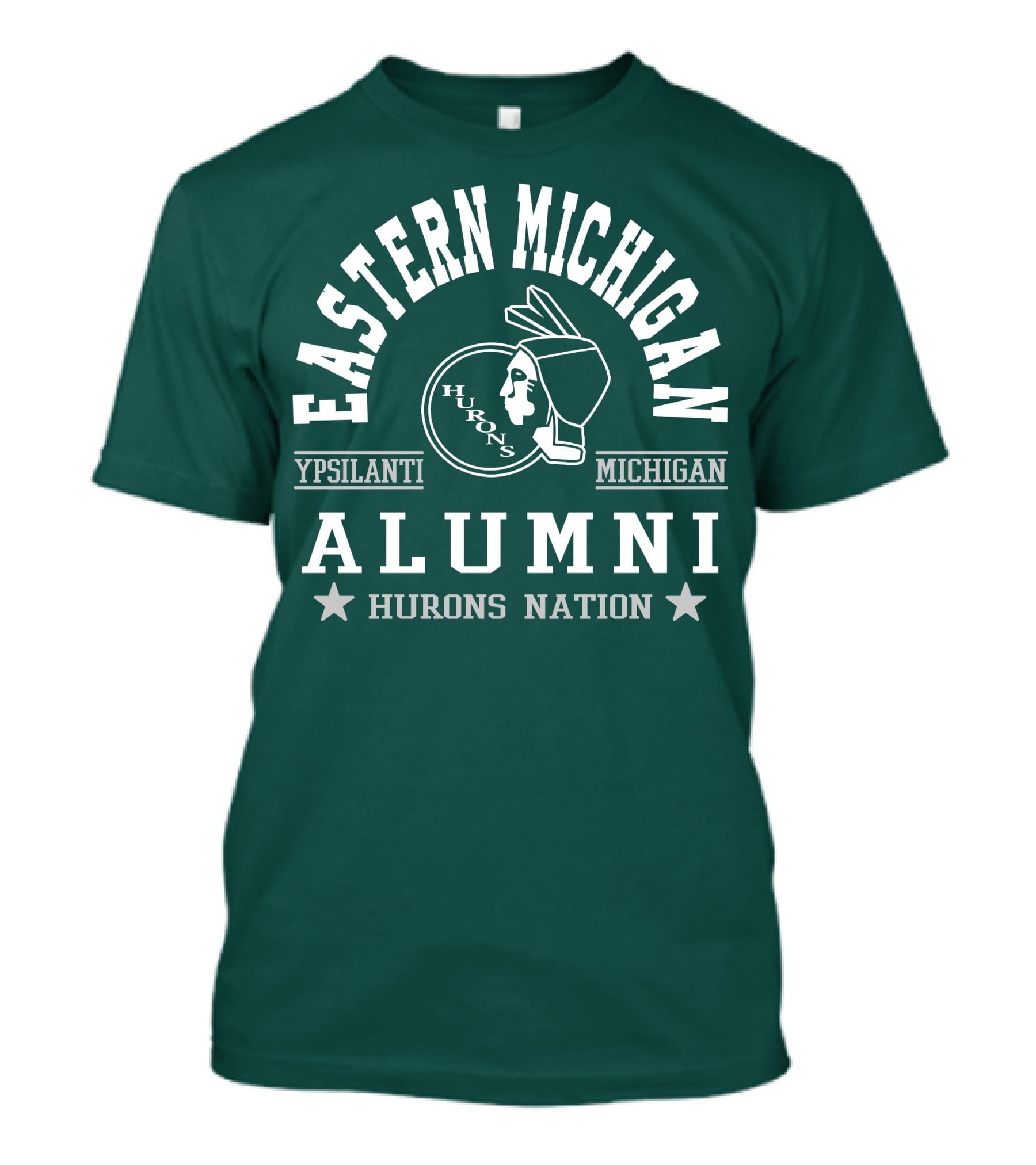 Eastern Michigan Alumni Hurons Nation Ypsilanti Michigan T-Shirt