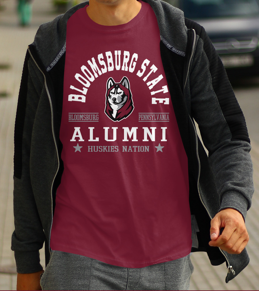 Bloomsburg State Alumni Huskies Nation Pennsylvania T-Shirt
