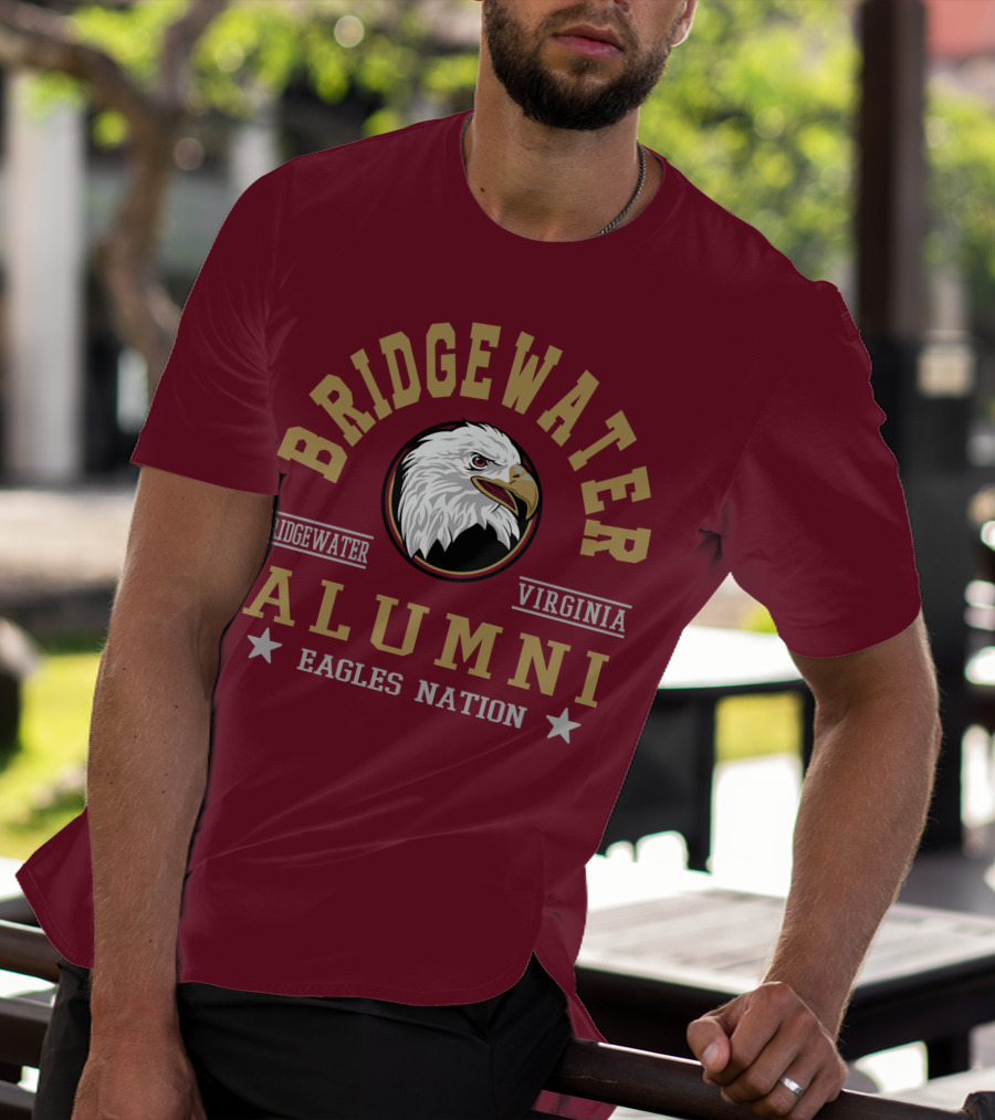 Bridgewater Virginia Alumni Eagles Nation T-Shirt