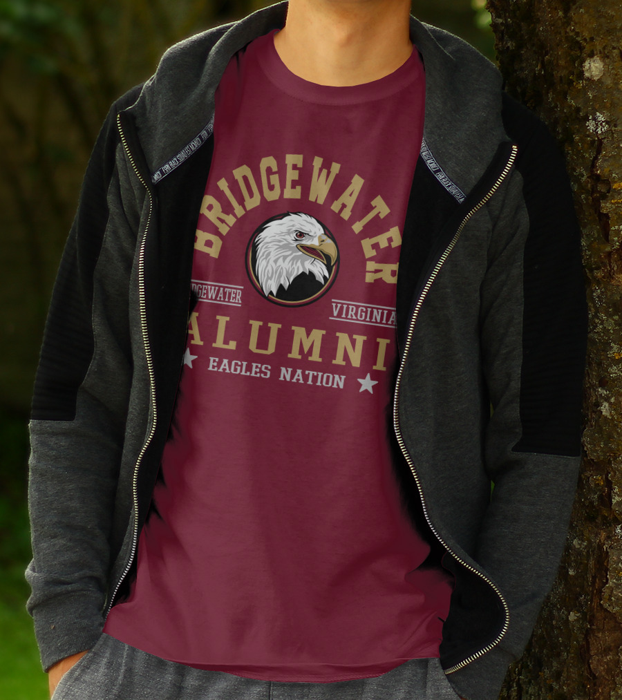 Bridgewater Virginia Alumni Eagles Nation T-Shirt