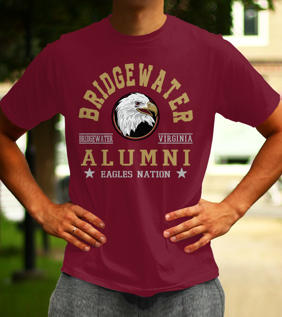 Bridgewater Virginia Alumni Eagles Nation T-Shirt