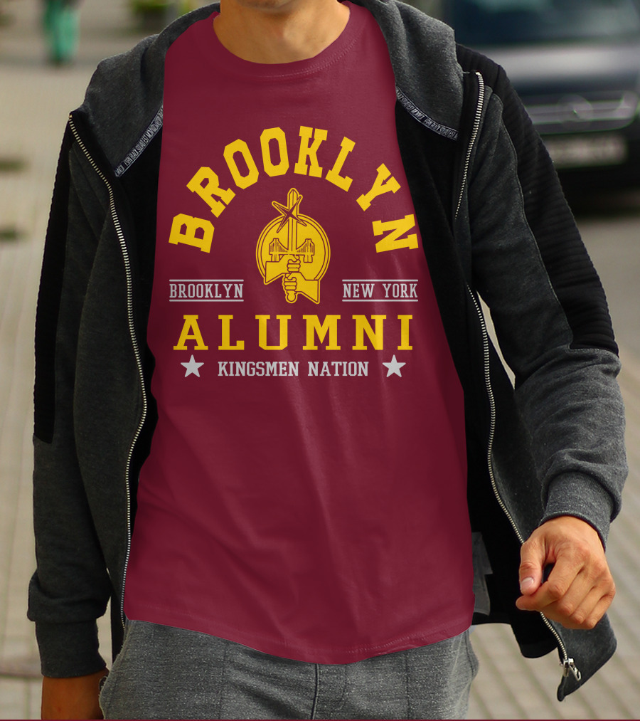 Brooklyn New York Alumni Kingsmen Nation T-Shirt