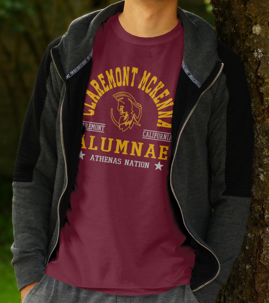 Claremont McKenna Alumnae Athenas Nation California T-Shirt
