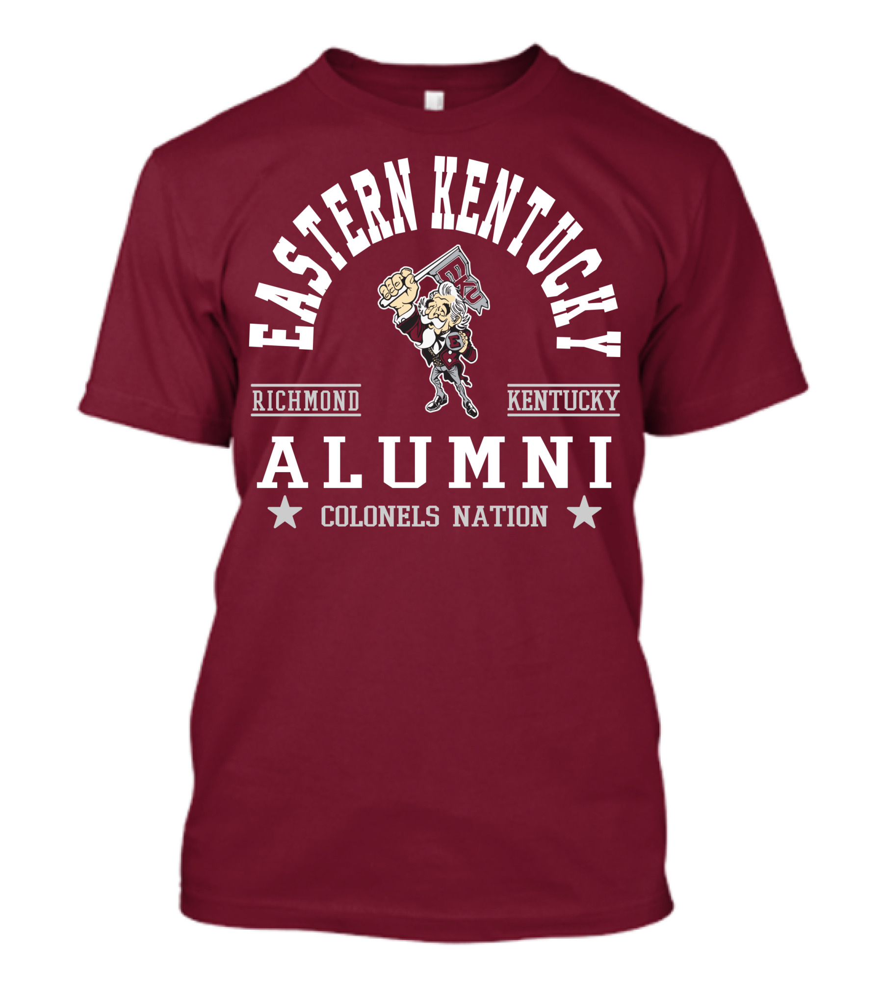 Eastern Kentucky Alumni Colonels Nation Richmond Kentucky T-Shirt
