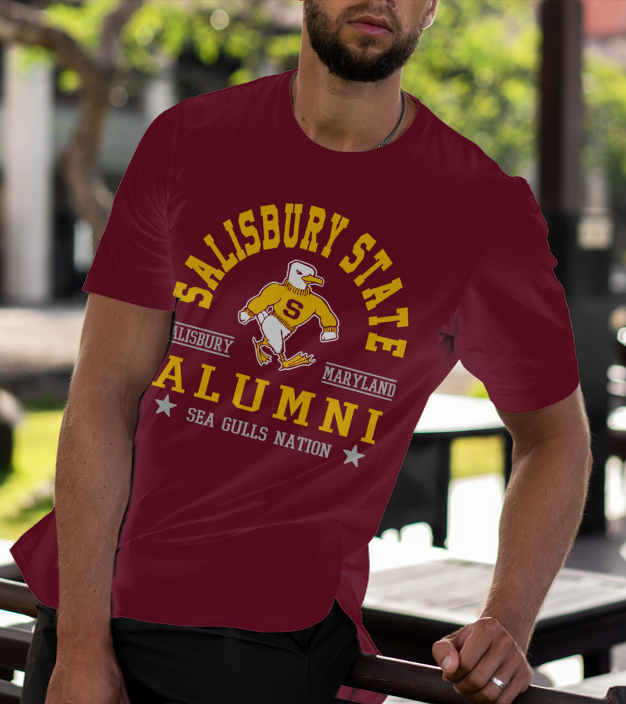 Salisbury State Maryland Alumni Sea Gulls Nation T-Shirt