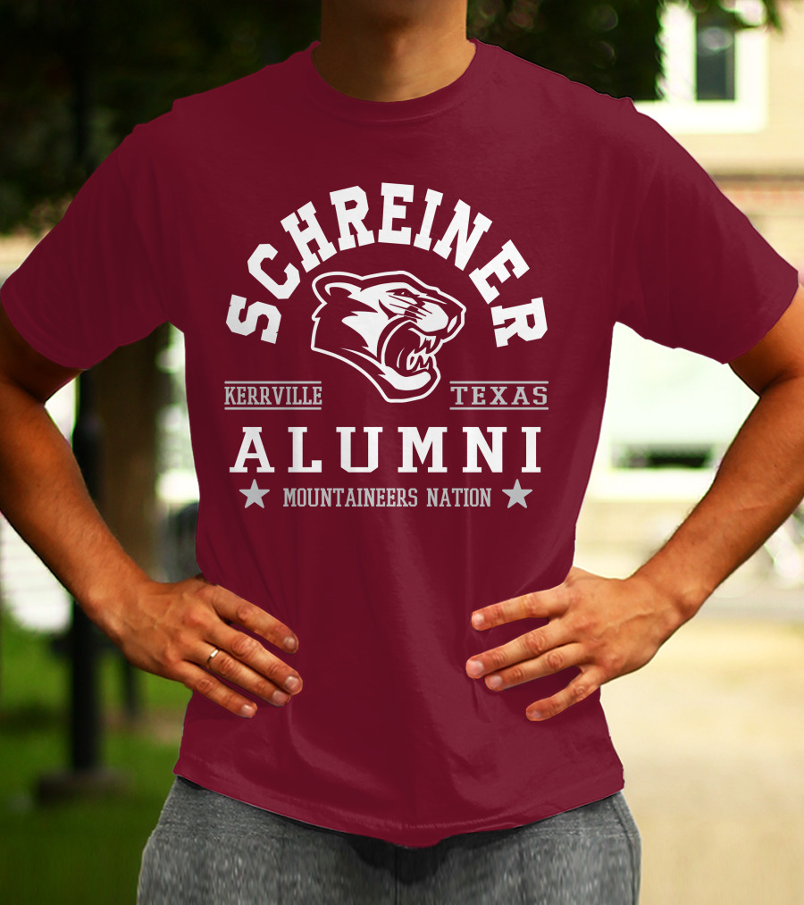 Schreiner Kerrville Texas Alumni Mountaineers Nation T-Shirt