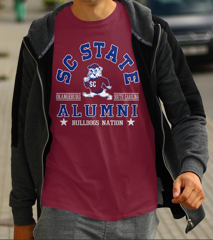 SC State Alumni Bulldogs Nation Orangeburg South Carolina T-Shirt