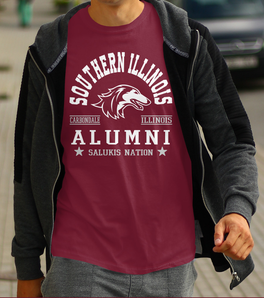 Southern Illinois Carbondale Salukis Alumni Nation T-Shirt