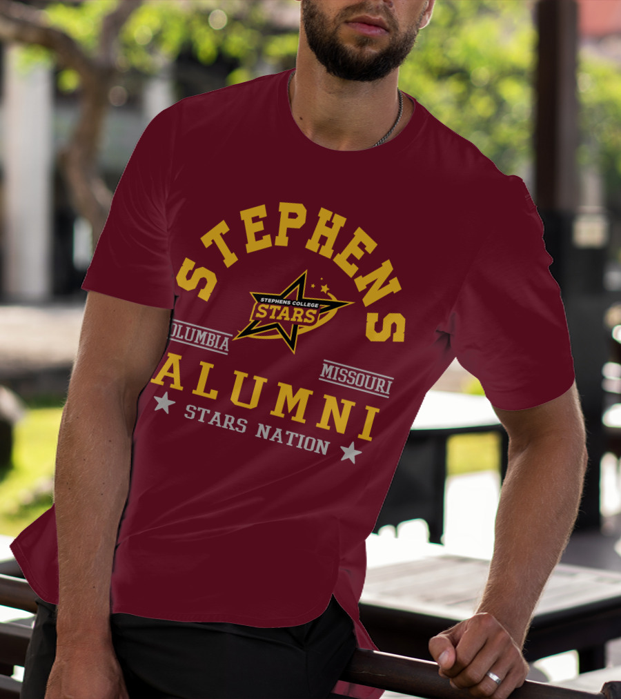 Stephens College Stars Alumni Columbia Missouri Stars Nation T-Shirt