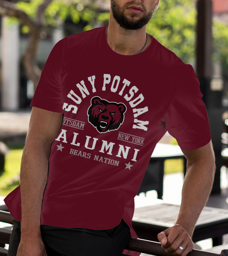 SUNY Potsdam Alumni Bears Nation New York T-Shirt