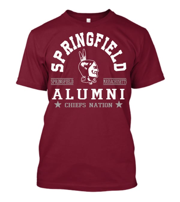 Springfield Massachusetts Alumni Chiefs Nation T-Shirt
