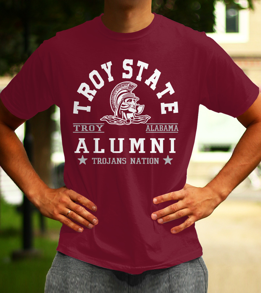 Troy State Alumni Trojans Nation Alabama T-Shirt
