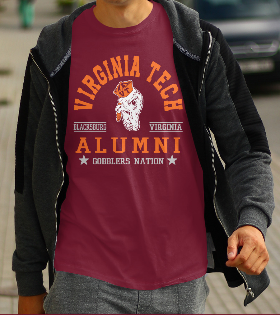 Virginia Tech Alumni Gobblers Nation Blacksburg Virginia T-Shirt