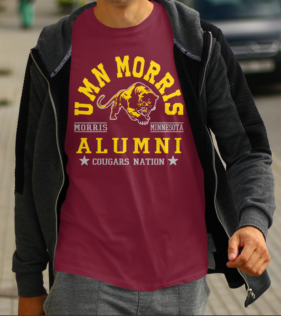 UMN Morris Alumni Cougars Nation Minnesota T-Shirt