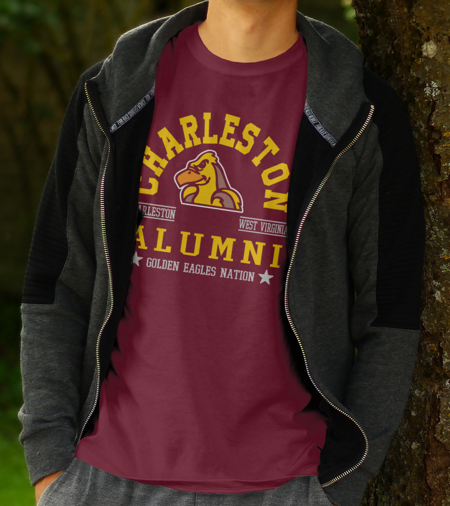Charleston West Virginia Alumni Golden Eagles Nation T-Shirt
