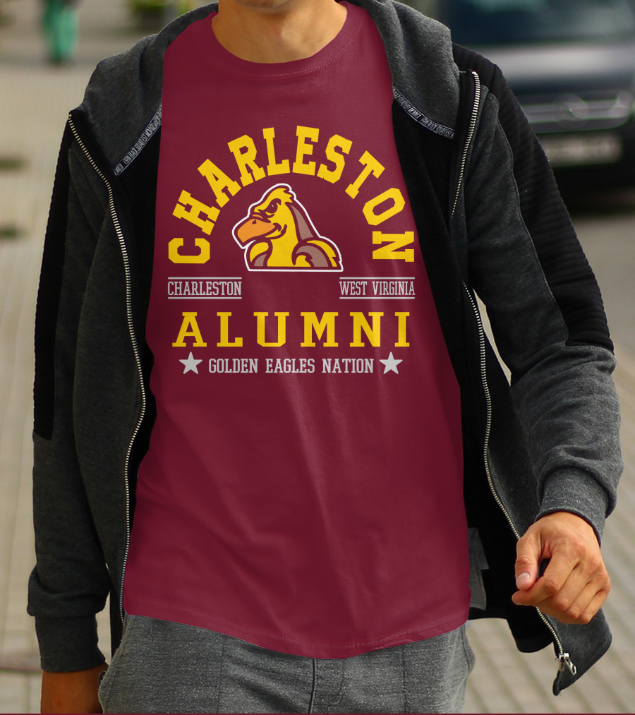 Charleston West Virginia Alumni Golden Eagles Nation T-Shirt