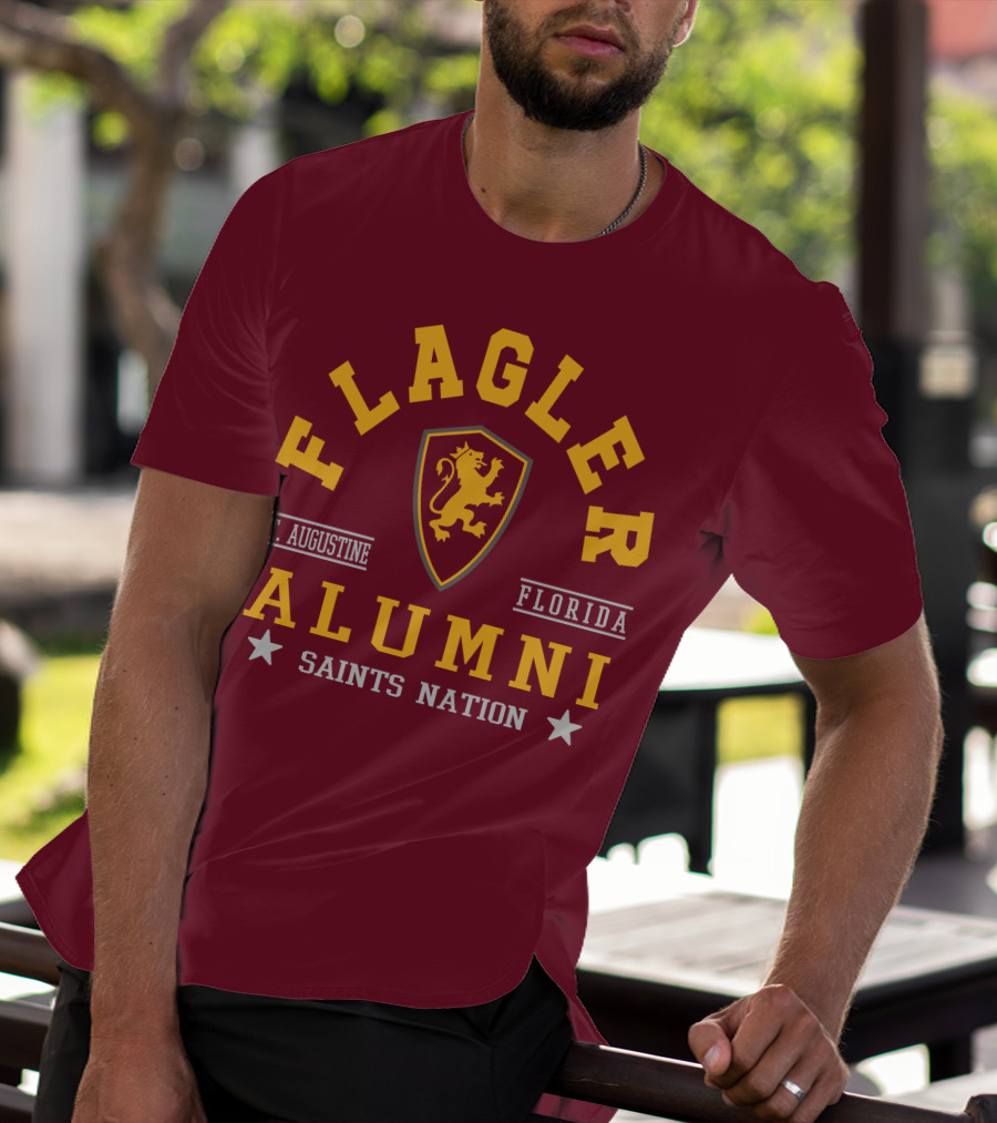 Flagler Alumni St. Augustine Florida Saints Nation T-Shirt