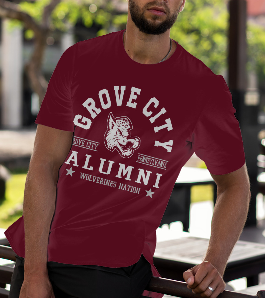 Grove City College Alumni Wolverines Nation Pennsylvania T-Shirt