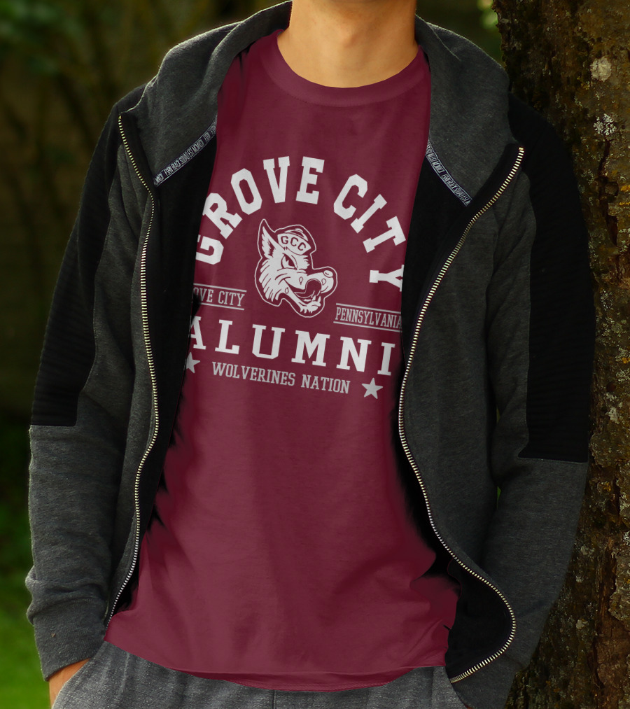 Grove City College Alumni Wolverines Nation Pennsylvania T-Shirt