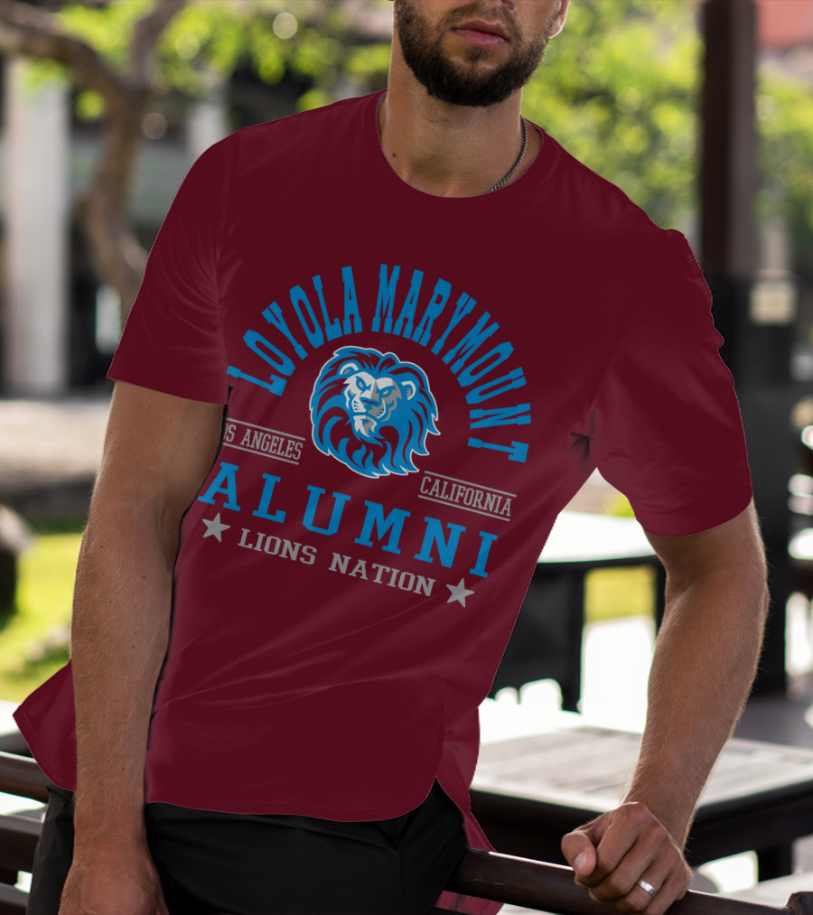 Loyola Marymount University Alumni Lions Nation Los Angeles California T-Shirt