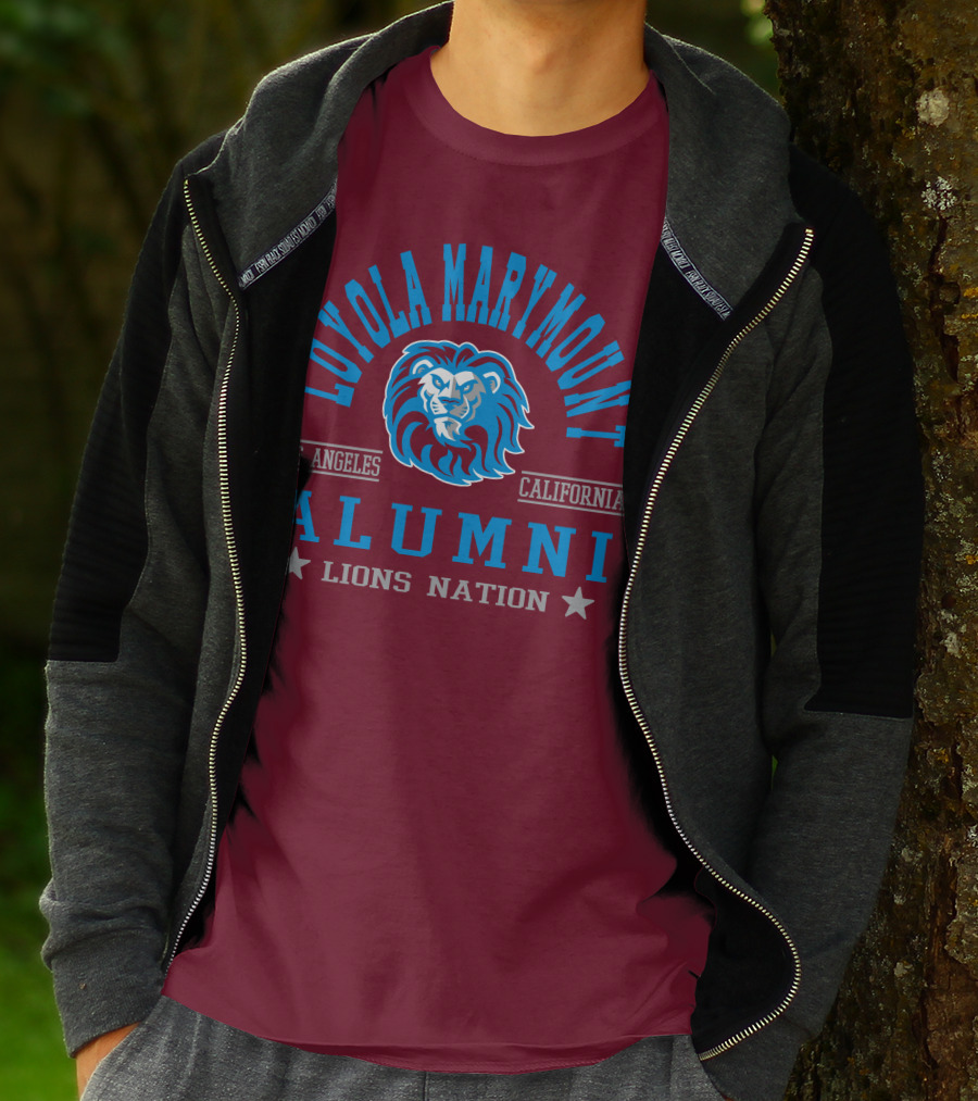 Loyola Marymount University Alumni Lions Nation Los Angeles California T-Shirt