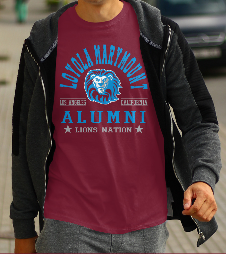 Loyola Marymount University Alumni Lions Nation Los Angeles California T-Shirt