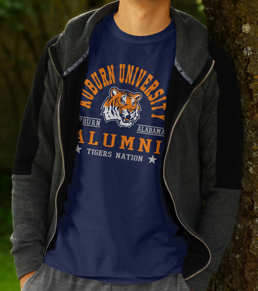Auburn University Alumni Tigers Nation Auburn Alabama T-Shirt