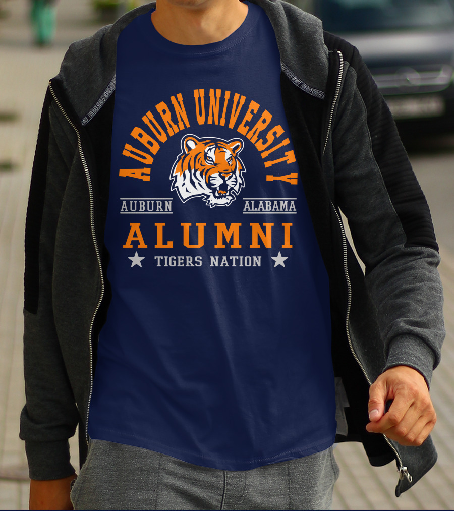 Auburn University Alumni Tigers Nation Auburn Alabama T-Shirt