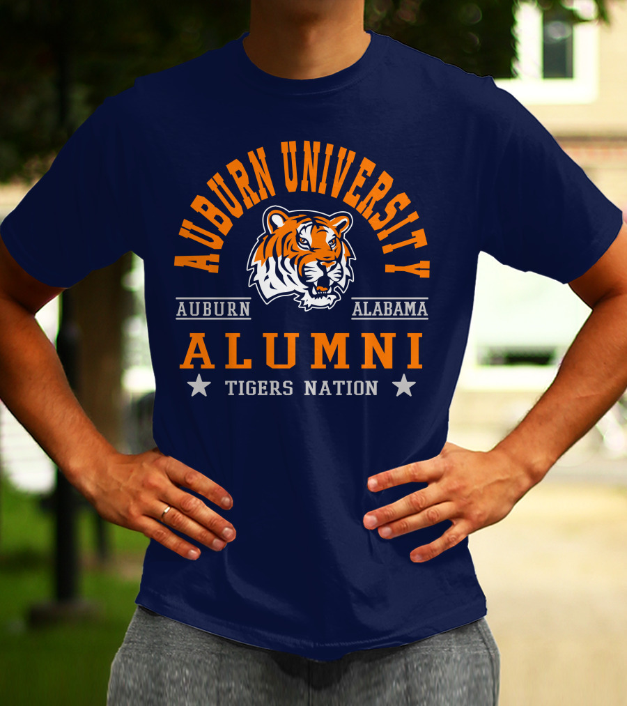 Auburn University Alumni Tigers Nation Auburn Alabama T-Shirt