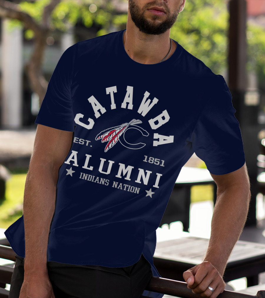Catawba Alumni Indians Nation Est. 1851 T-Shirt