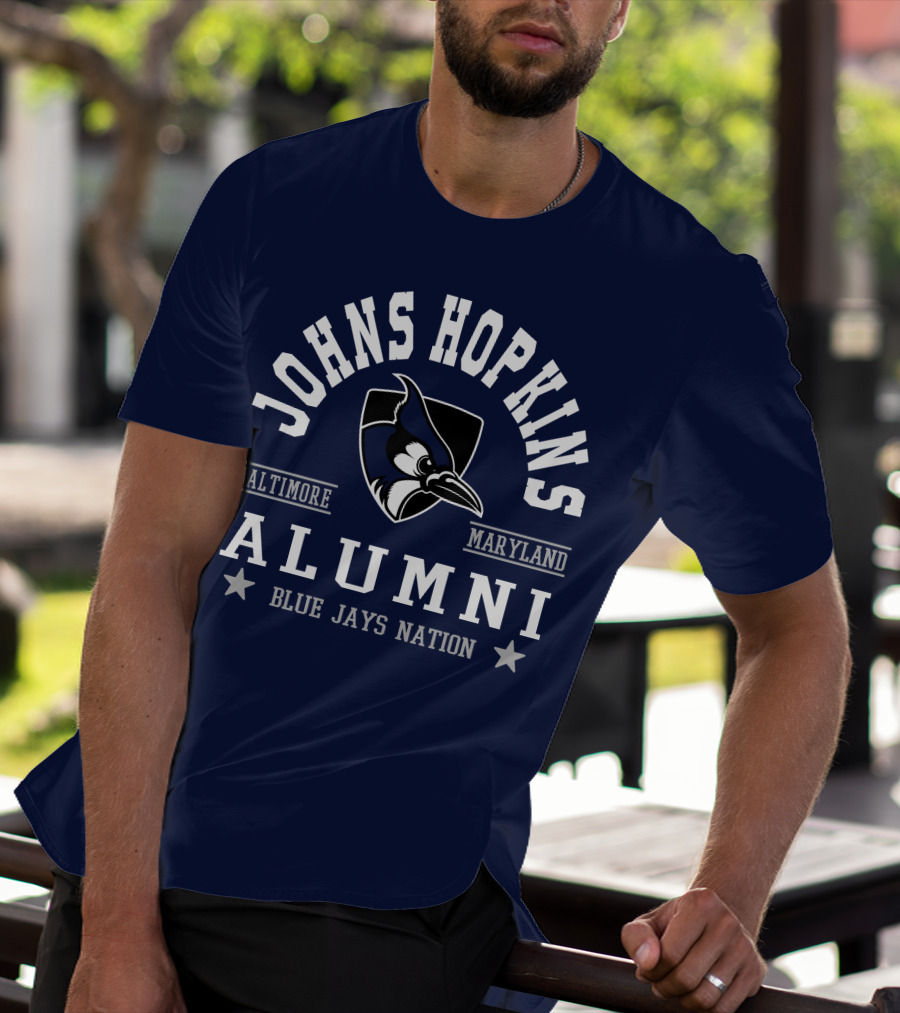 Johns Hopkins Alumni Blue Jays Nation Baltimore Maryland T-Shirt