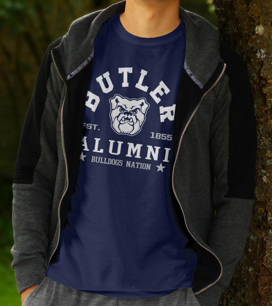 Butler Alumni Bulldogs Nation Est. 1855 T-Shirt