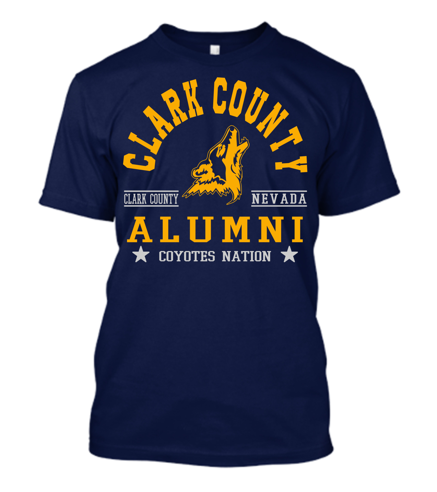 Clark County Nevada Alumni Coyotes Nation T-Shirt