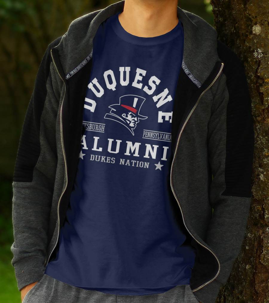 Duquesne Alumni Pittsburgh Pennsylvania Dukes Nation T-Shirt