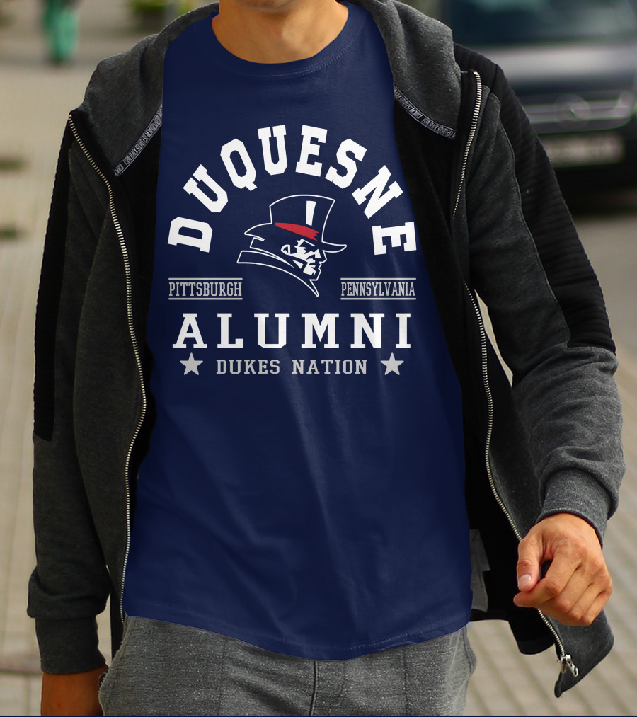 Duquesne Alumni Pittsburgh Pennsylvania Dukes Nation T-Shirt