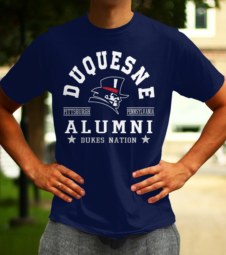 Duquesne Alumni Pittsburgh Pennsylvania Dukes Nation T-Shirt