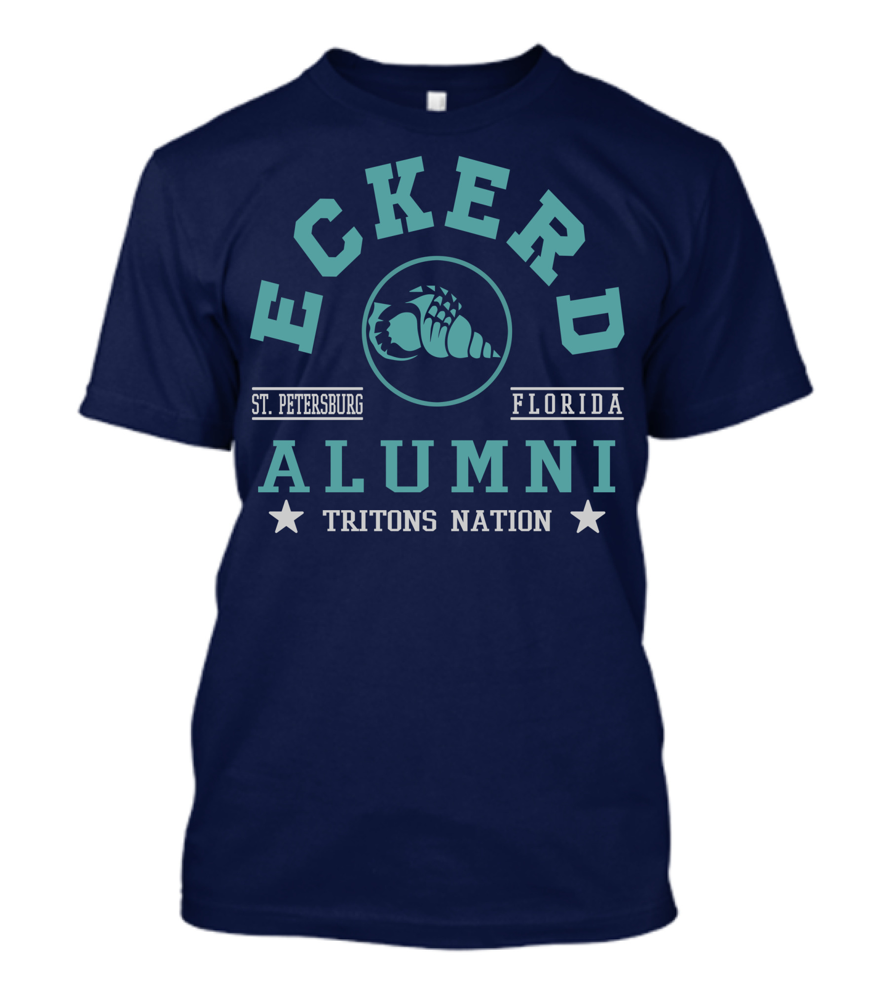 Eckerd College Alumni St. Petersburg Florida Tritons Nation T-Shirt