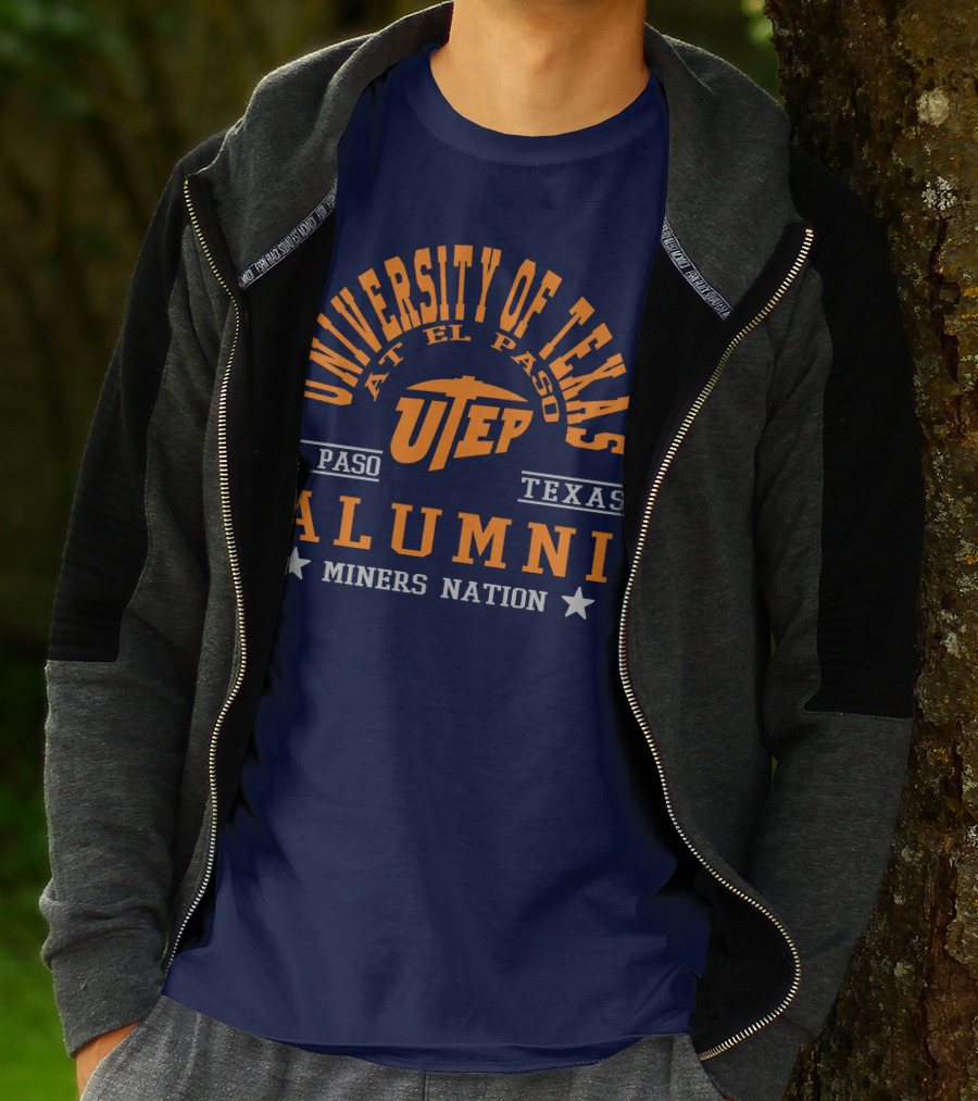 University Of Texas At El Paso UTEP Alumni Miners Nation El Paso Texas T-Shirt
