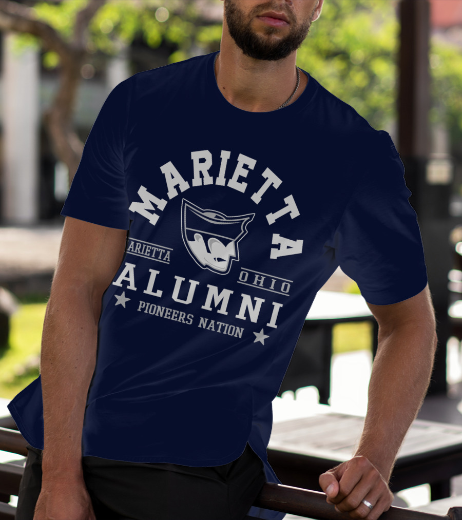 Marietta Ohio Alumni Pioneers Nation T-Shirt