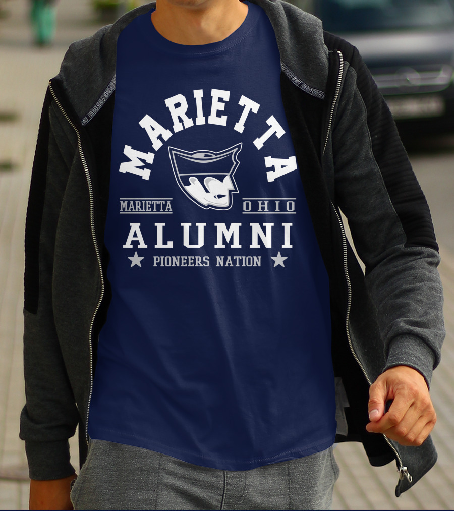 Marietta Ohio Alumni Pioneers Nation T-Shirt