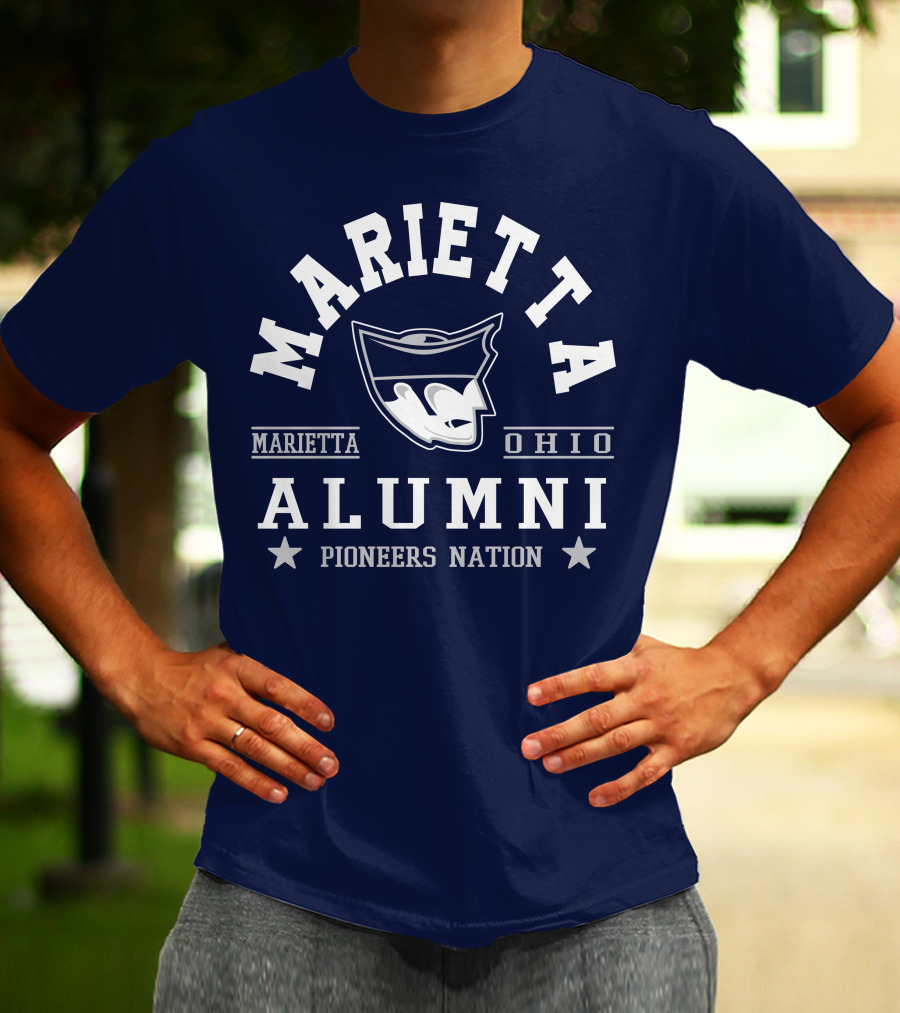 Marietta Ohio Alumni Pioneers Nation T-Shirt